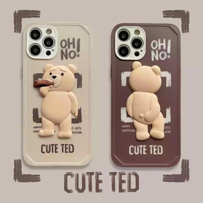 قاب آیفون مدل خرس Cute Ted